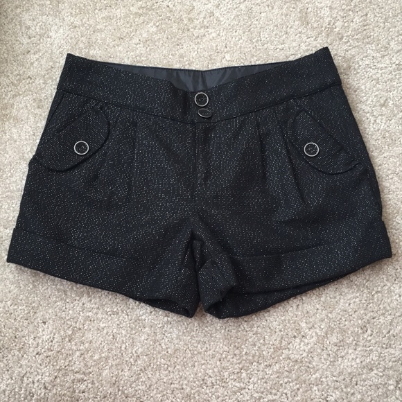 Redherring Other - Black and Silver Shorts